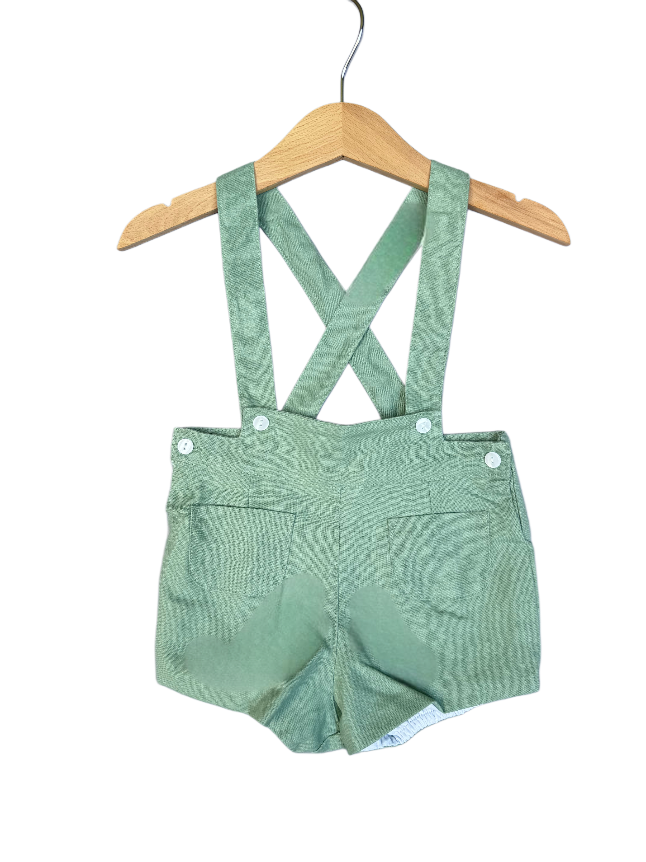 Bermuda tirantes Verde