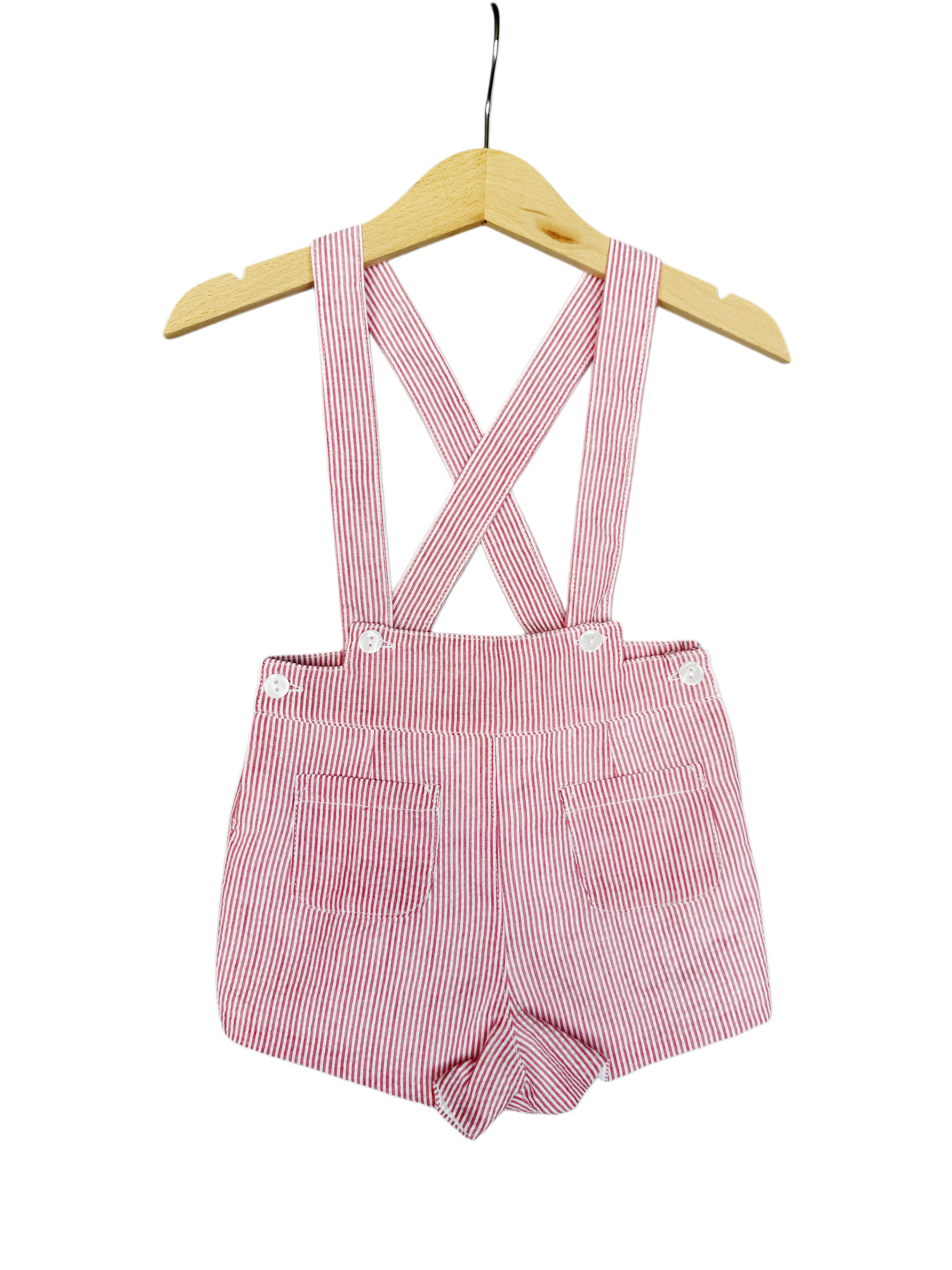 Bermuda Tirantes Raya Roja